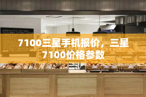7100三星手机报价，三星7100价格参数-第1张图片-星选测评