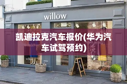 凯迪拉克汽车报价(华为汽车试驾预约)-第1张图片-星选测评