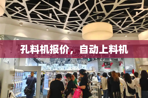 孔料机报价，自动上料机