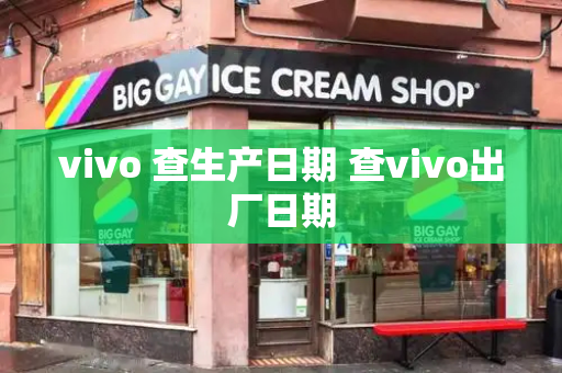vivo 查生产日期 查vivo出厂日期