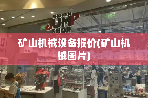 矿山机械设备报价(矿山机械图片)