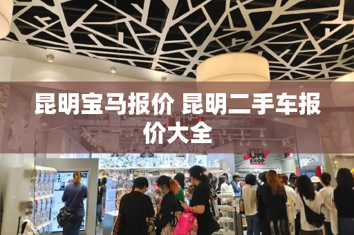 昆明宝马报价 昆明二手车报价大全-第1张图片-星选测评