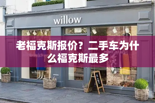 老福克斯报价？二手车为什么福克斯最多-第1张图片-星选测评