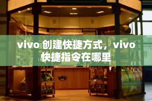 vivo 创建快捷方式，vivo快捷指令在哪里-第1张图片-星选测评