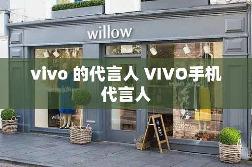 vivo 的代言人 VIVO手机代言人