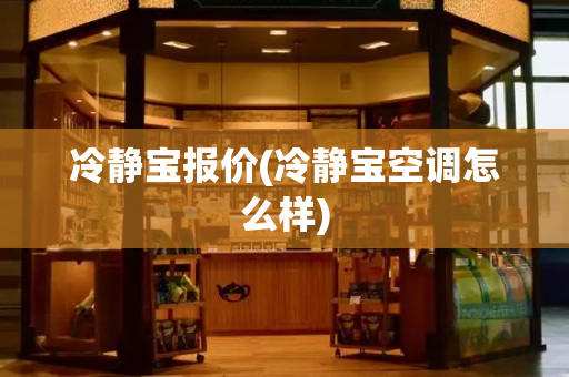 冷静宝报价(冷静宝空调怎么样)