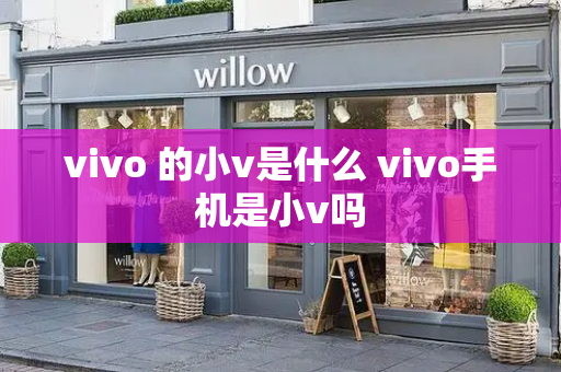 vivo 的小v是什么 vivo手机是小v吗