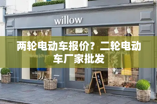 两轮电动车报价？二轮电动车厂家批发