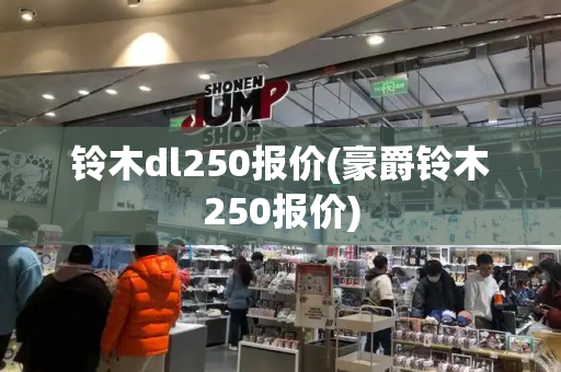 铃木dl250报价(豪爵铃木250报价)