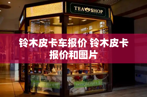 铃木皮卡车报价 铃木皮卡报价和图片-第1张图片-星选测评