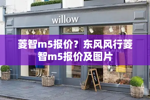 菱智m5报价？东风风行菱智m5报价及图片