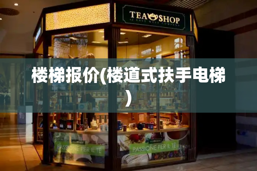 楼梯报价(楼道式扶手电梯)