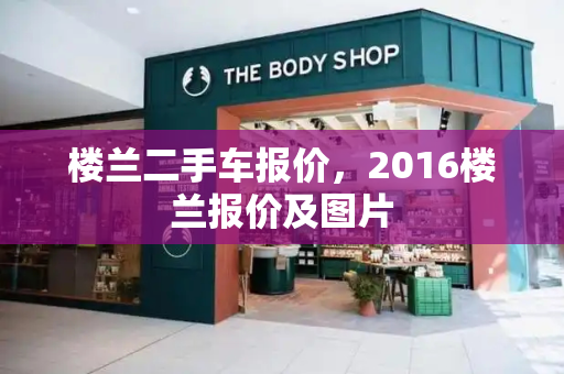 楼兰二手车报价，2016楼兰报价及图片