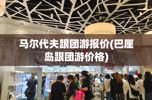 马尔代夫跟团游报价(巴厘岛跟团游价格)