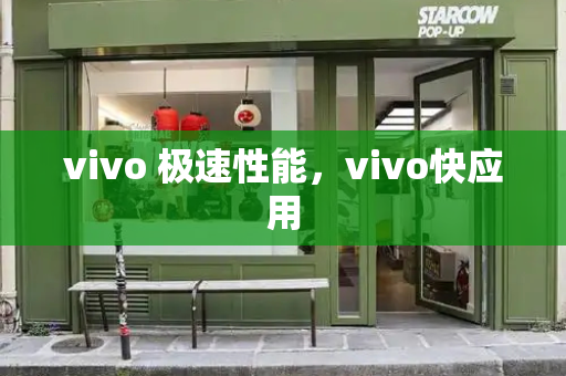 vivo 极速性能，vivo快应用
