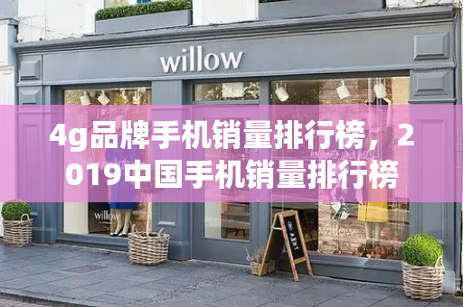 4g品牌手机销量排行榜，2019中国手机销量排行榜-第1张图片-星选测评