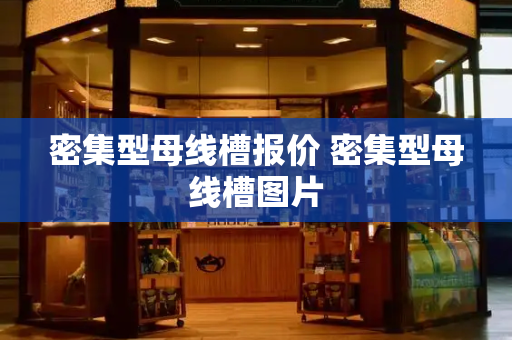 密集型母线槽报价 密集型母线槽图片