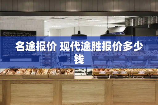 名途报价 现代途胜报价多少钱-第1张图片-星选测评