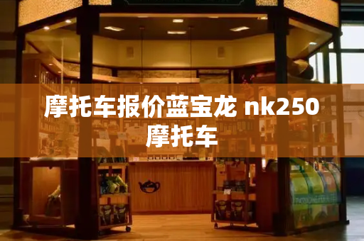 摩托车报价蓝宝龙 nk250摩托车