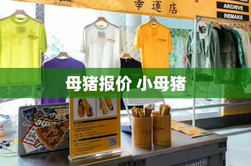 母猪报价 小母猪