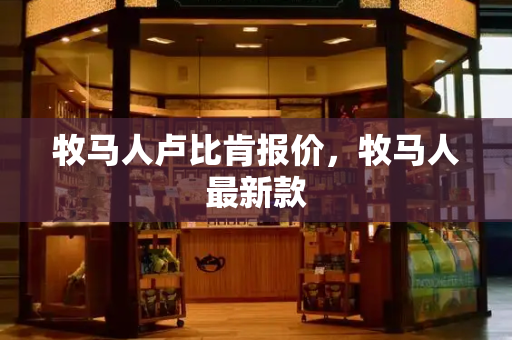 牧马人卢比肯报价，牧马人最新款-第1张图片-星选测评
