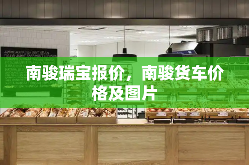 南骏瑞宝报价，南骏货车价格及图片-第1张图片-星选测评