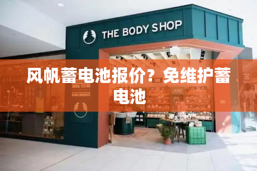 风帆蓄电池报价？免维护蓄电池