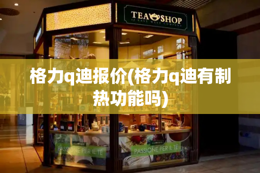 格力q迪报价(格力q迪有制热功能吗)-第1张图片-星选测评