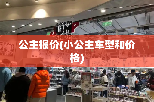公主报价(小公主车型和价格)
