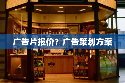 广告片报价？广告策划方案