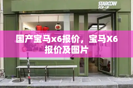国产宝马x6报价，宝马X6报价及图片