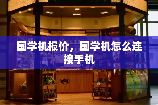 国学机报价，国学机怎么连接手机-第1张图片-星选测评