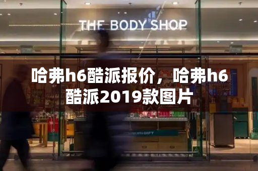 哈弗h6酷派报价，哈弗h6酷派2019款图片-第1张图片-星选测评