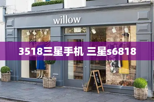 3518三星手机 三星s6818-第1张图片-星选测评