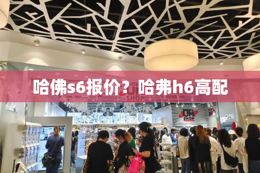 哈佛s6报价？哈弗h6高配-第1张图片-星选测评