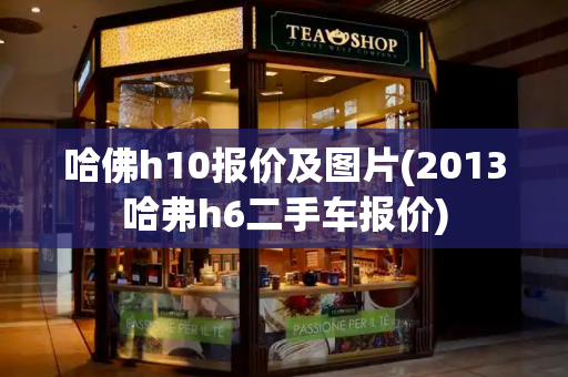 哈佛h10报价及图片(2013哈弗h6二手车报价)-第1张图片-星选测评
