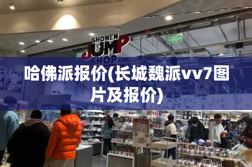 哈佛派报价(长城魏派vv7图片及报价)-第1张图片-星选测评