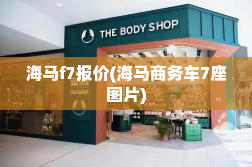 海马f7报价(海马商务车7座图片)