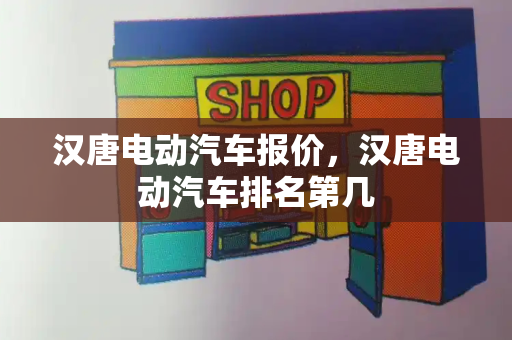 汉唐电动汽车报价，汉唐电动汽车排名第几