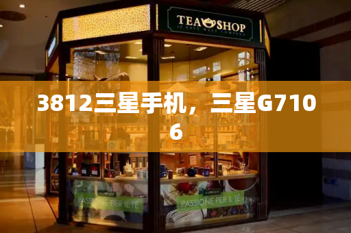 3812三星手机，三星G7106-第1张图片-星选测评
