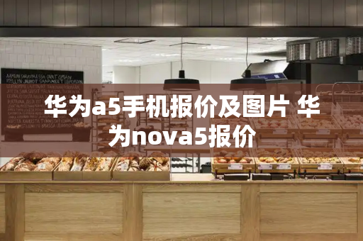 华为a5手机报价及图片 华为nova5报价-第1张图片-星选测评