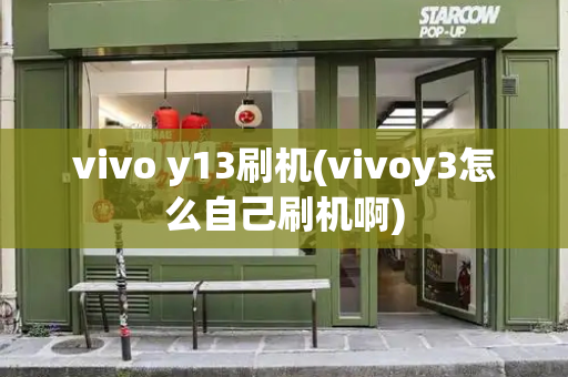 vivo y13刷机(vivoy3怎么自己刷机啊)