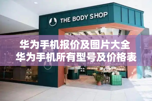 华为手机报价及图片大全 华为手机所有型号及价格表