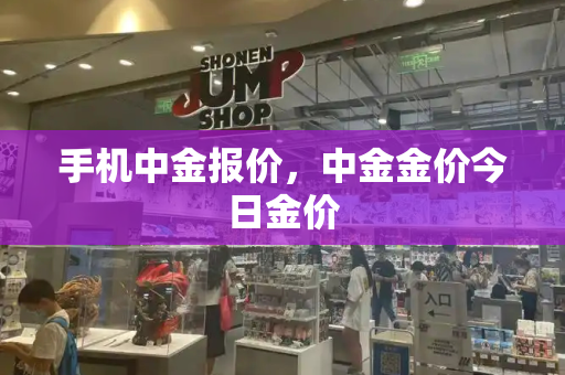 手机中金报价，中金金价今日金价