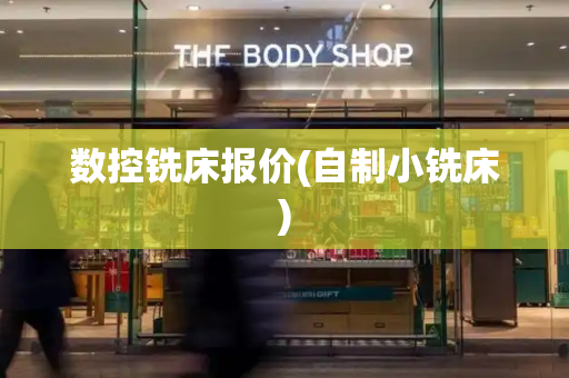数控铣床报价(自制小铣床)