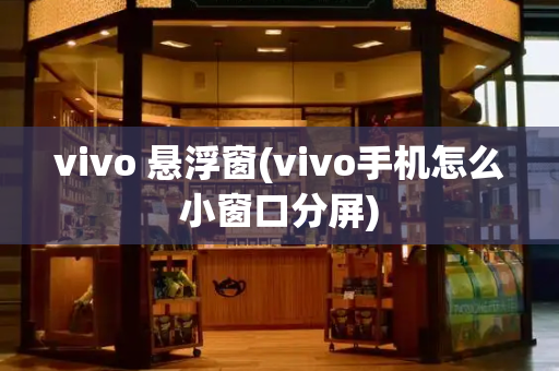 vivo 悬浮窗(vivo手机怎么小窗口分屏)