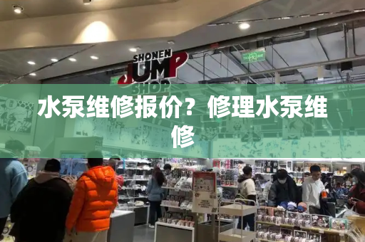 水泵维修报价？修理水泵维修-第1张图片-星选测评