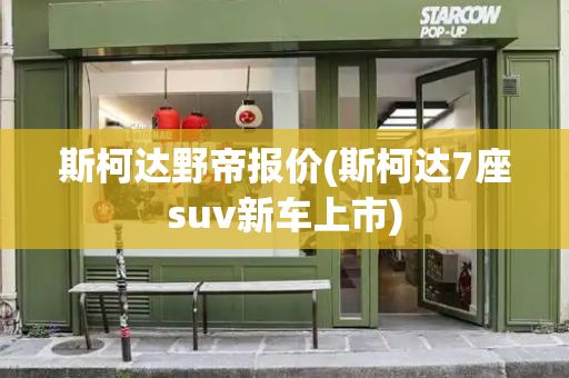 斯柯达野帝报价(斯柯达7座suv新车上市)