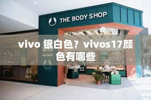 vivo 银白色？vivos17颜色有哪些