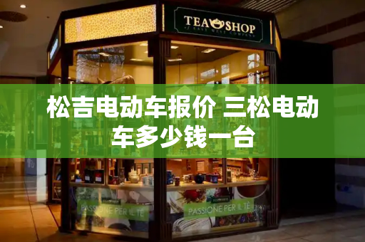 松吉电动车报价 三松电动车多少钱一台